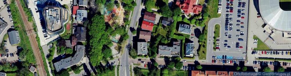 Zdjęcie satelitarne Janura+Herok Architekci Janura Herok Ewelina Herok Marcin