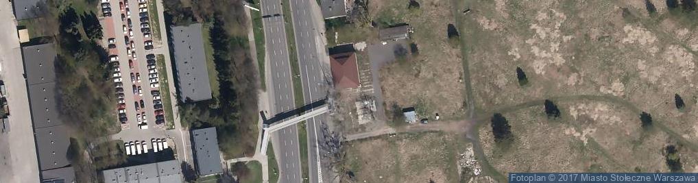 Zdjęcie satelitarne JM Architekci