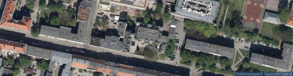 Zdjęcie satelitarne Kamila Smolińska Intenso Pracownia Architektoniczna