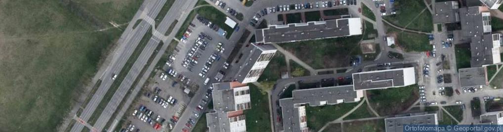 Zdjęcie satelitarne Korłub Marcin Pracownia Konstrukcyjno - Architektoniczna Konstruktor Marcin Korłub