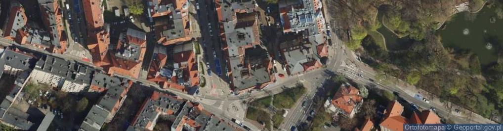 Zdjęcie satelitarne Litoborskł + Marciniak Biuro Architektoniczne