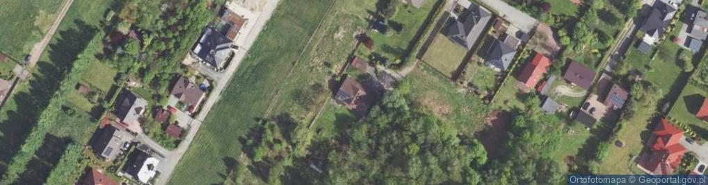 Zdjęcie satelitarne Łukasz Pióro Biuro Architektoniczne