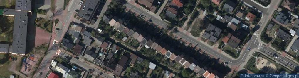 Zdjęcie satelitarne M-Green Architektura Krajobrazu Magdalena Domaradzka