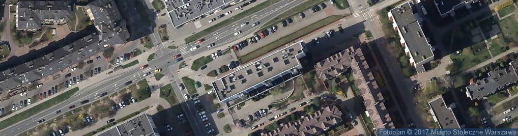 Zdjęcie satelitarne M Plan Projektowanie Architektoniczne Mariusz Adam Machowski