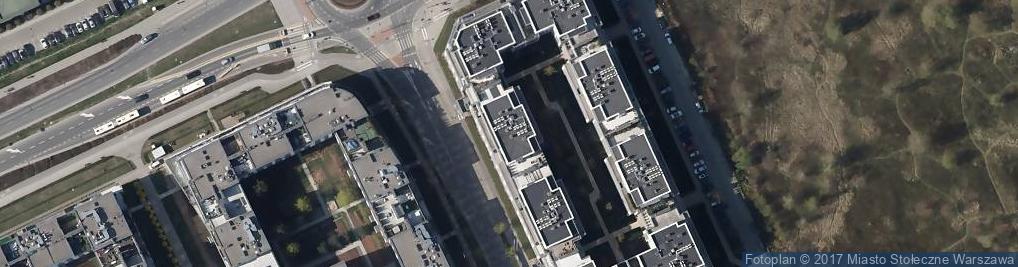Zdjęcie satelitarne Marcin Jeziorski Architekt, Optimum Doradztwo Handlowe
