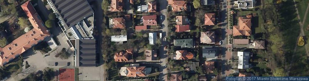 Zdjęcie satelitarne Marcin Sadowski Projektowanie Architektoniczne