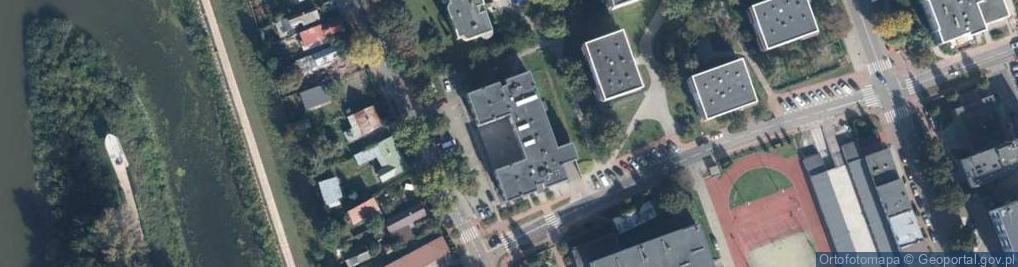 Zdjęcie satelitarne Marka Pracownia Architektoniczna