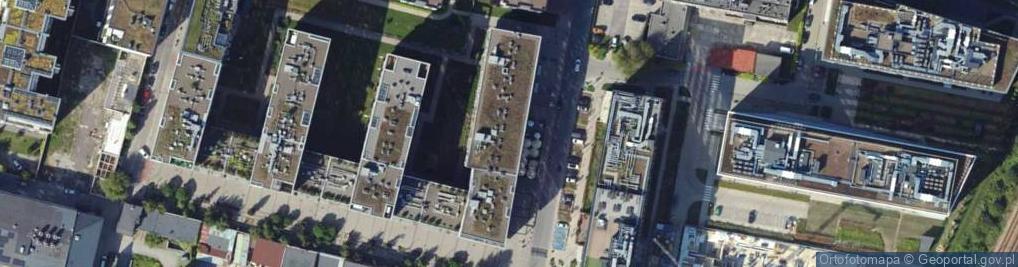 Zdjęcie satelitarne Mateusz Napora Ab Ovo Pracownia Architektury Krajobrazu i Architektury Wnętrz