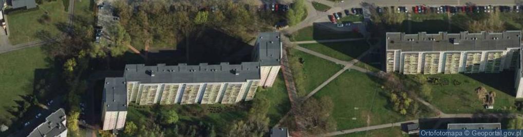 Zdjęcie satelitarne MGR Arch Wnętrz Zbigniew Mikołajczak Studio Projektowania Architektury Mikpol Design Biuro Pośrednictwa Finans Mikpol