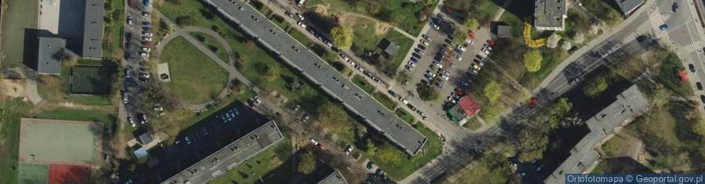 Zdjęcie satelitarne Paweł Kaszub Architekt Sarp Pracownia Projektowania Architektury, Wnętrz i Form Plastycznych