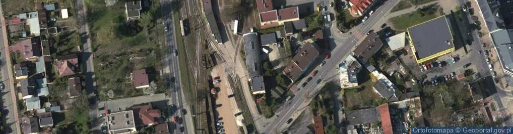 Zdjęcie satelitarne PDV Architekci S C P P Wielądek J w Ciećwierz