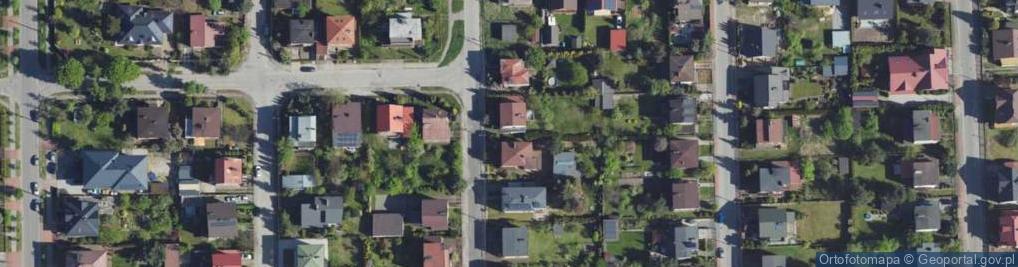 Zdjęcie satelitarne Piedo Halina Projektowanie Architektonicznei Nadzór Techniczny