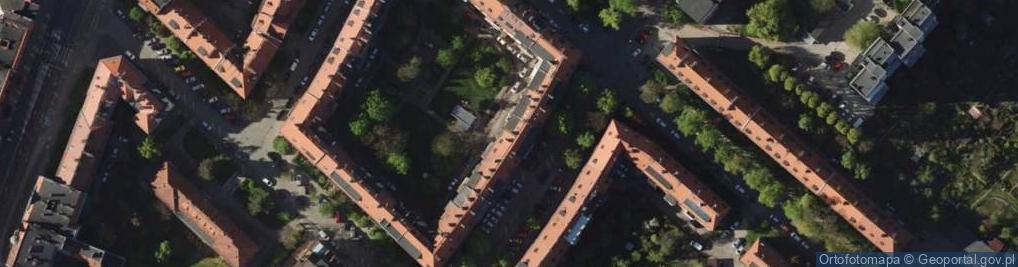 Zdjęcie satelitarne PK Studio Architektury Piotr Korejwo