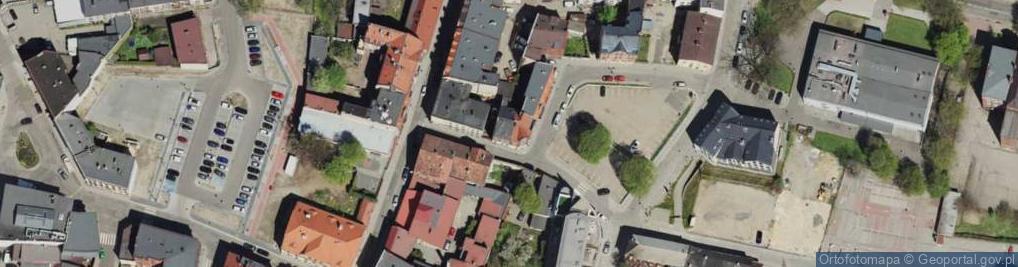 Zdjęcie satelitarne Posesja Pracownia Architektury