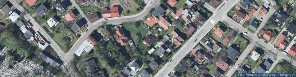 Zdjęcie satelitarne Pracownia Architektoniczna MGR Inż Arch