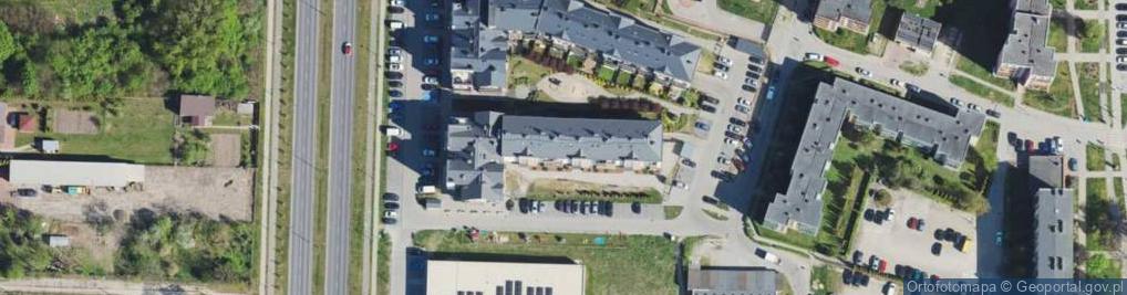 Zdjęcie satelitarne Pracownia Architektoniczna