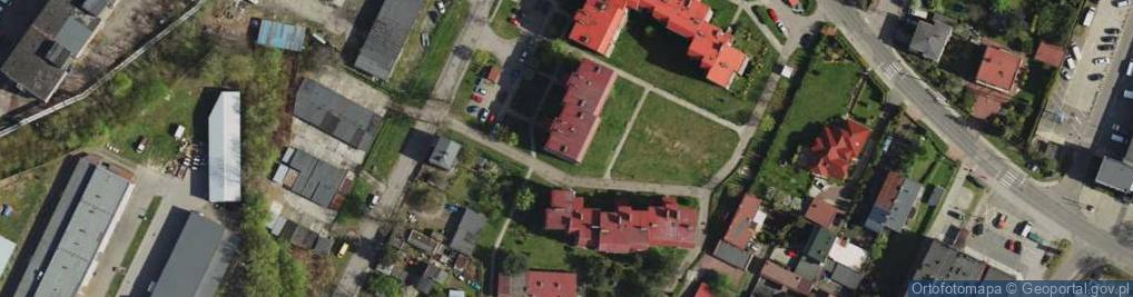 Zdjęcie satelitarne Pracownia Architektoniczno Budowlana