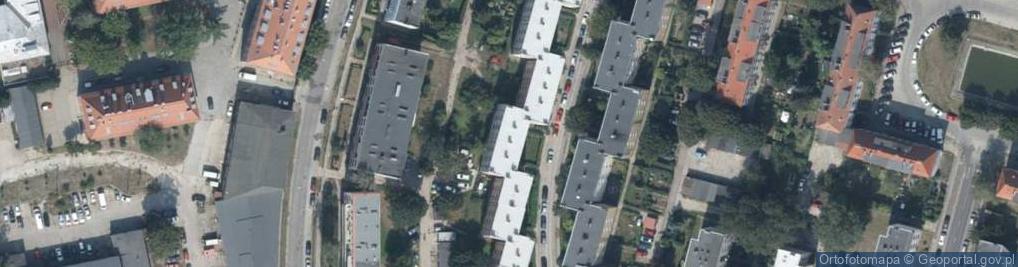 Zdjęcie satelitarne Pracownia Architektów Joanna Wachowicz &Co.