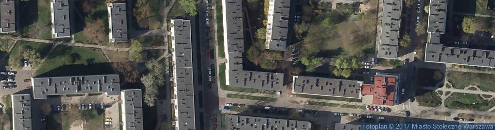 Zdjęcie satelitarne Pracownia Architektury TABLO STUDIO
