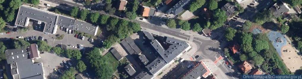 Zdjęcie satelitarne Pracownia Projektowa Archika Architekt Andrzej w.Krzyżaniak