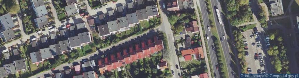 Zdjęcie satelitarne Pracownia Projektowa Archikon Stanisław Grzegorz Skład