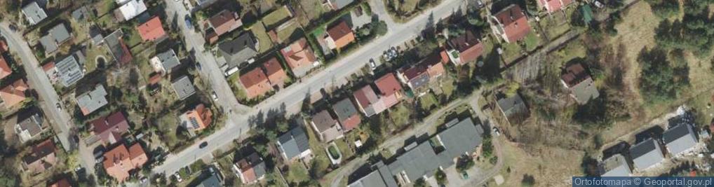 Zdjęcie satelitarne Pracownia Projektowa Architektury Krajobrazu Okaz