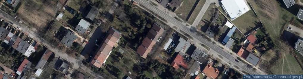 Zdjęcie satelitarne Pracownia Projektowa Nisza G Sporządzanie Projektów Architektoniczno Budowlanych