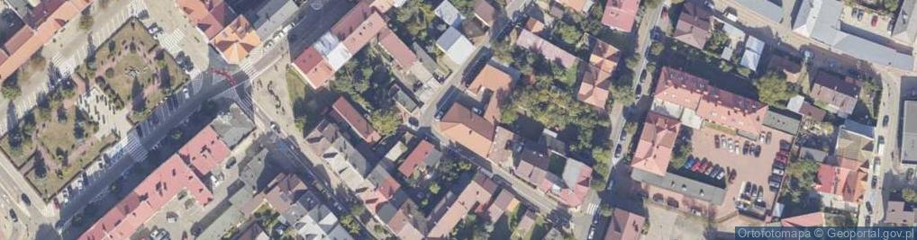 Zdjęcie satelitarne Pracownie Architektury i Krajobrazu Pak