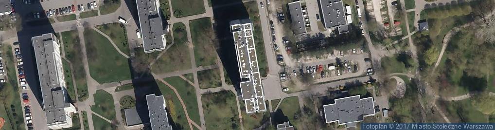 Zdjęcie satelitarne Proart Pracownia Architektoniczno Konserwatorska A Rostkowska Tsu Tse Ling