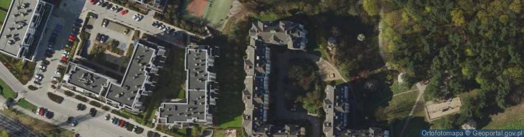 Zdjęcie satelitarne Projektowanie Architektoniczne Katarzyna Piasecka