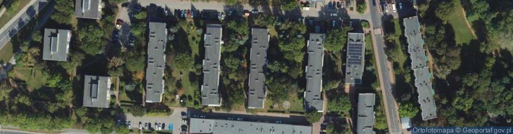 Zdjęcie satelitarne Projektowanie Architektoniczno Budowlane Nadzór Budowlany