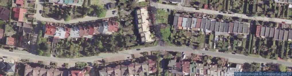 Zdjęcie satelitarne Projektowanie Architektoniczno Budowlane Psyk M Morawiecka Prasałek E