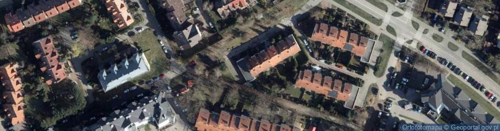 Zdjęcie satelitarne Projektowanie i Nadzór MGR Inż Arch