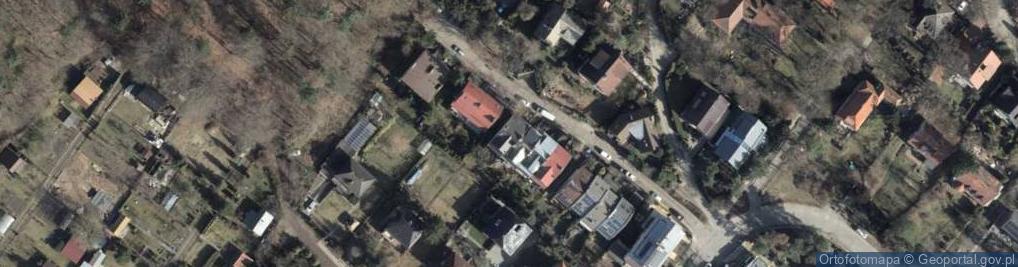 Zdjęcie satelitarne Projektowanie i Rzeczoznawstwo.Jacek Lenart.Architekt