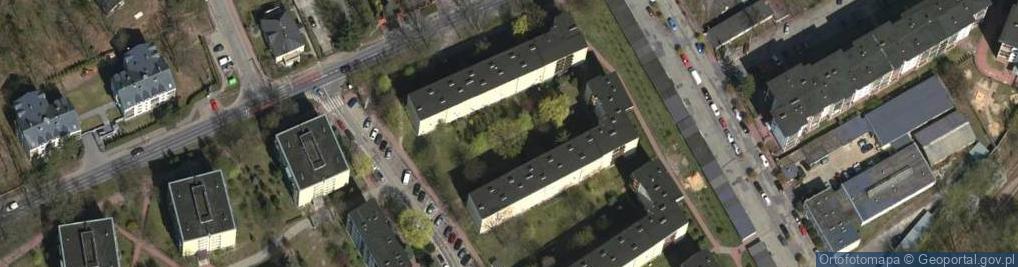 Zdjęcie satelitarne Projektowanie wnętrz - Prosty Plan