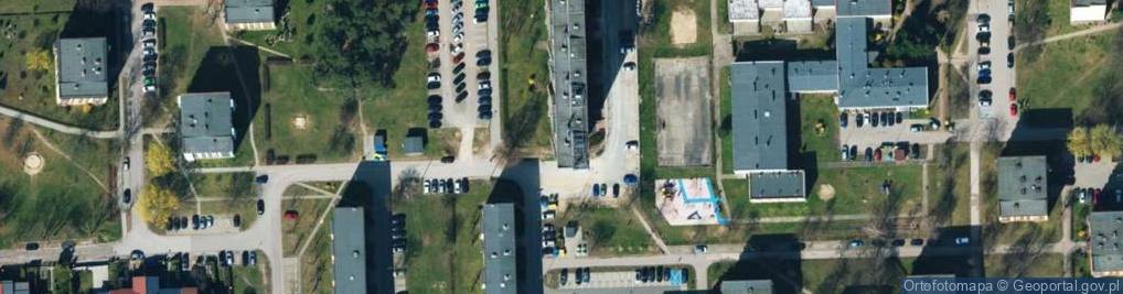 Zdjęcie satelitarne Przedsiębiorstwo Budowlano - Projektowe ASBUD Andrzej Starczyk