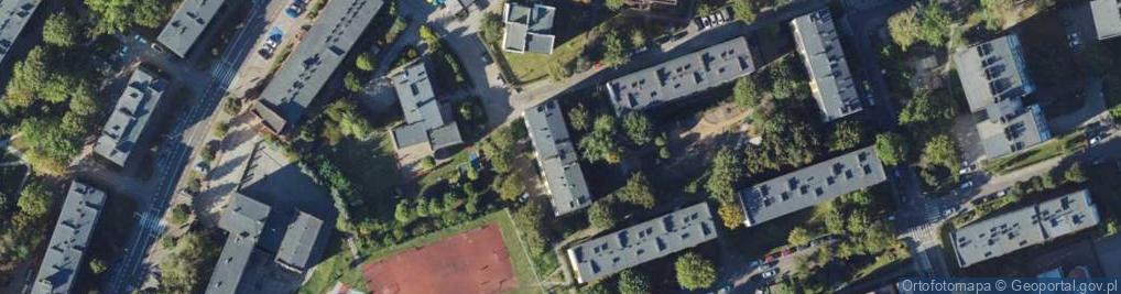 Zdjęcie satelitarne Przedsiębiorstwo Projektowo Usługowo Produkcyjne Archex w Likwidacji