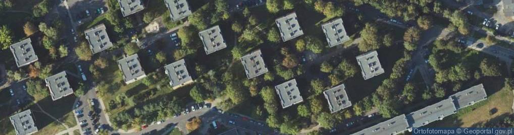 Zdjęcie satelitarne Przedsiębiorstwpro Usługowo Produkcyjne Kapitol Arch.Bogdan Rogóż