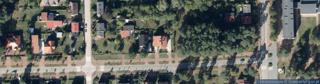 Zdjęcie satelitarne Rajzbret Pracownia Projektowa Waldemar Horyza