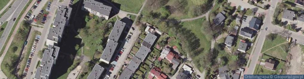 Zdjęcie satelitarne Robert Wojtecki Biuro Architektoniczne Ars Architektura