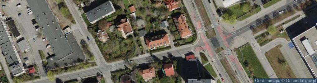 Zdjęcie satelitarne Studio Architektury