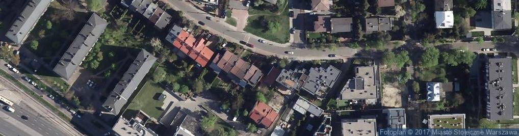 Zdjęcie satelitarne Studio Projektowe Architekt Zbigniew Kubat