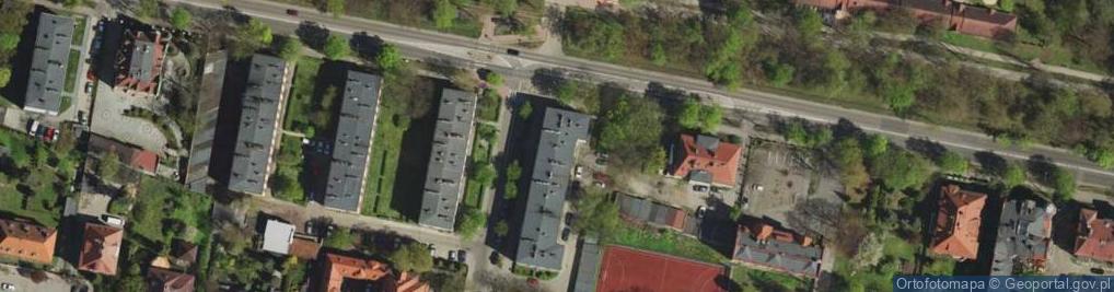 Zdjęcie satelitarne Studio Projektowe FORMarchitektura