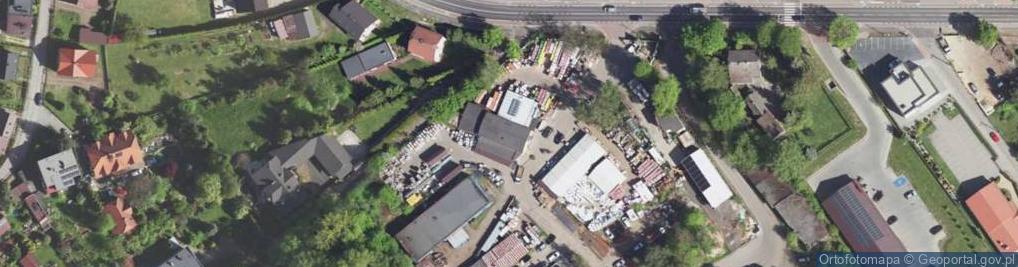 Zdjęcie satelitarne Tomasz Sikora Architekt Grupa Projektowa