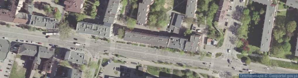 Zdjęcie satelitarne Usłgi Projektowania Architektonicznego Kotwica Mirosława