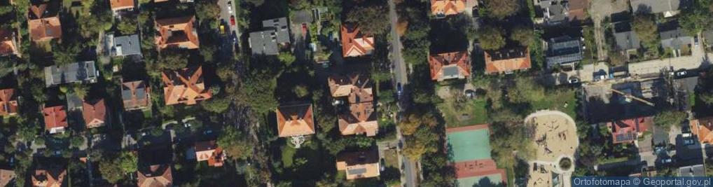 Zdjęcie satelitarne Warsztat Architektury Pracownia Autorska Krzysztof Kozłowski