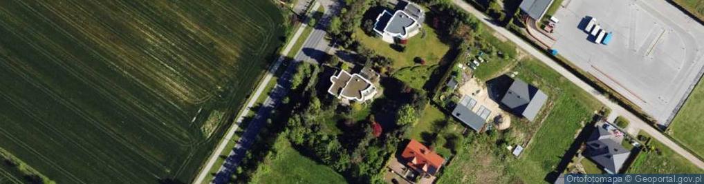 Zdjęcie satelitarne Włodarczyk Projekt Architekt Jarosław Włodarczyk