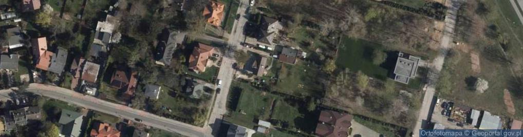 Zdjęcie satelitarne Wojciech Kawęczyński Studio Architektoniczne