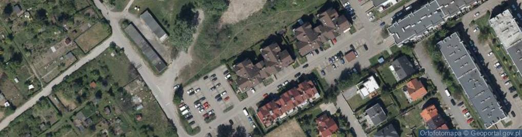 Zdjęcie satelitarne Wrocławska Fabryka Wnętrz Adriana Pempuś