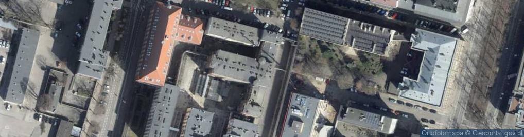Zdjęcie satelitarne Areszt Śledczy w Szczecinie